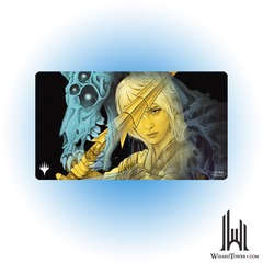 UP PLAYMAT MTG DUSKMOURN THE WANDERER